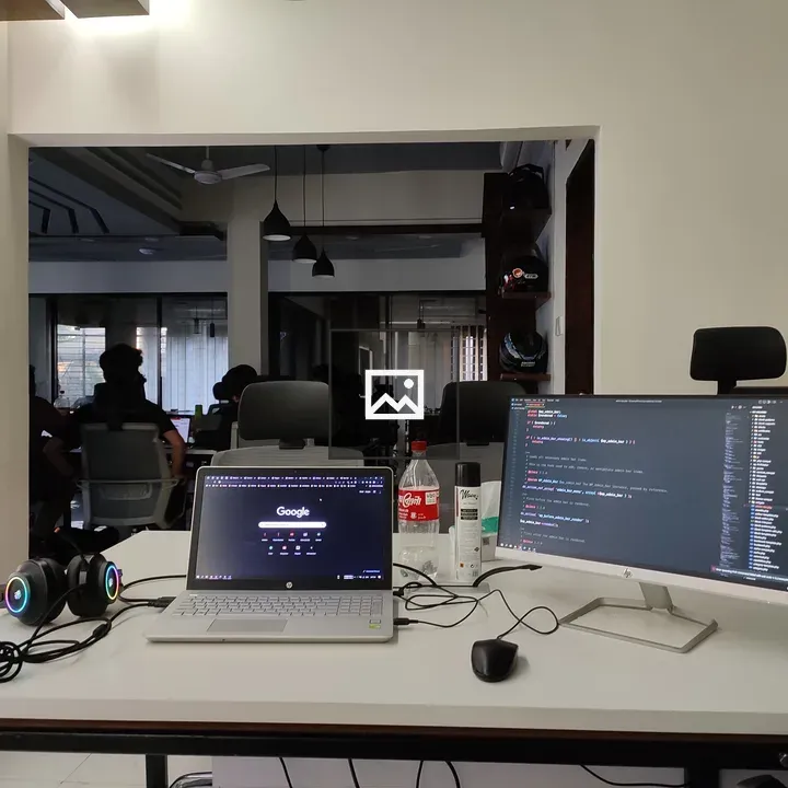 Office Desk with Computer