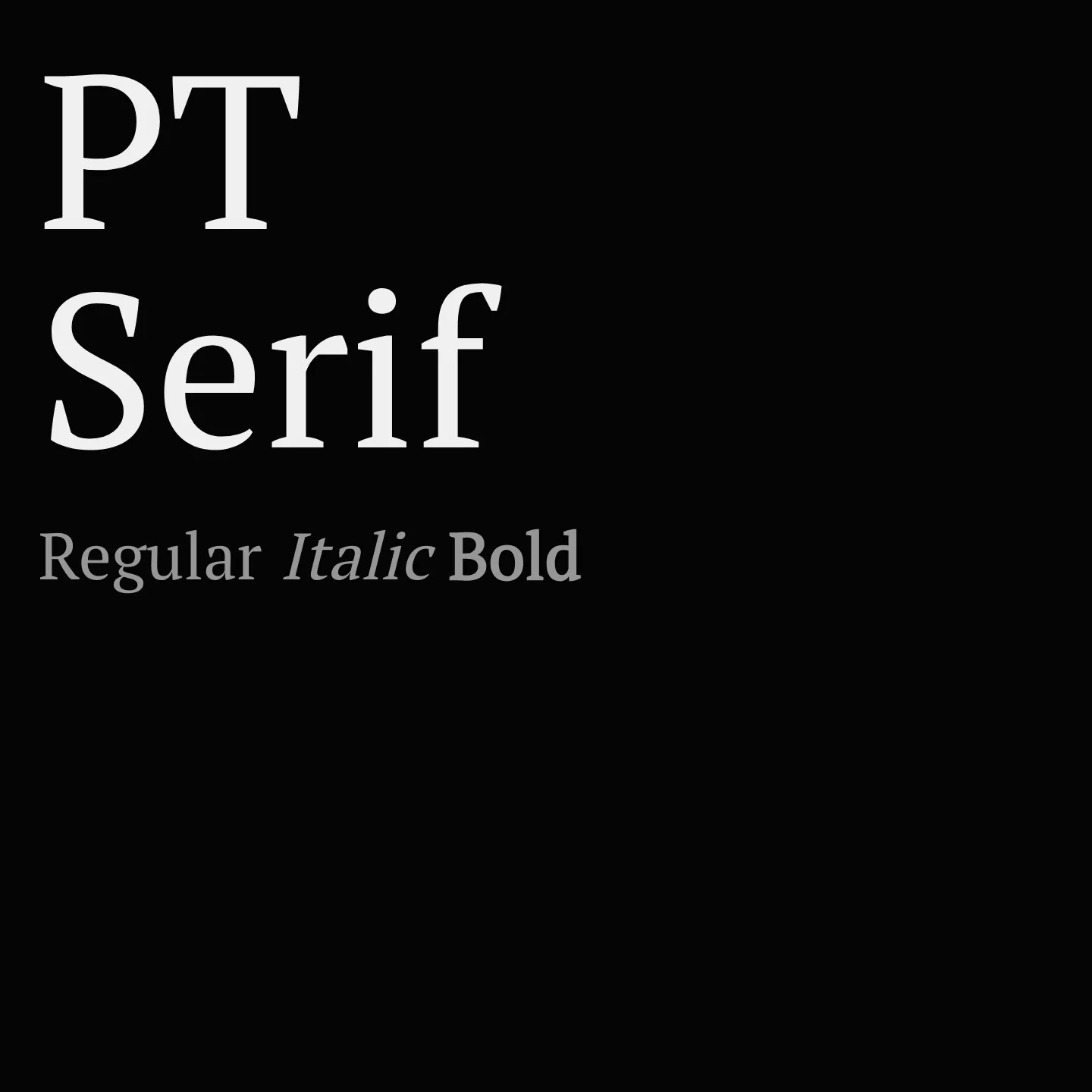 PT Serif