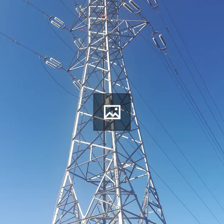 High voltage transmission tower