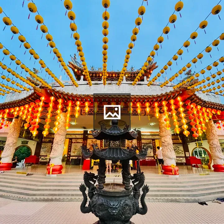 Thean Hou Temple at Dusk