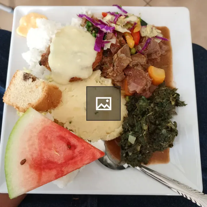 Kenyan Food Plate
