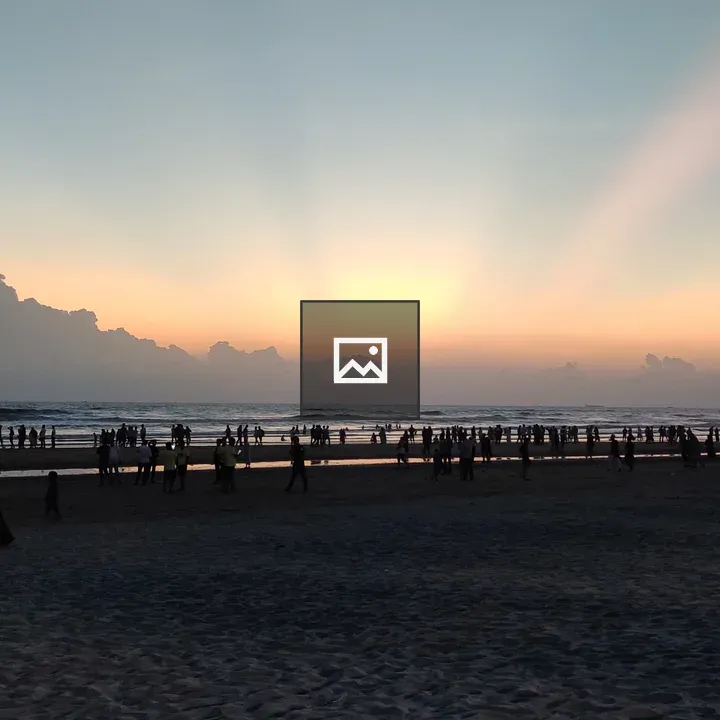 Sunset with Sea