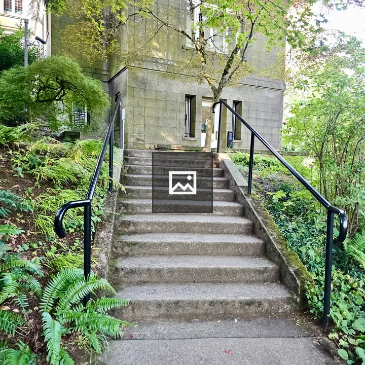 Stone Steps by Pittock Mansion