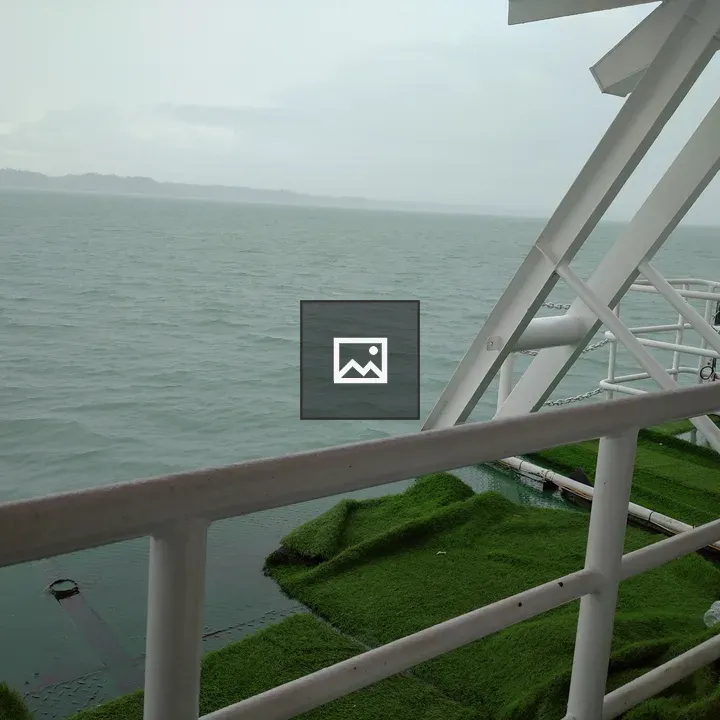 Bay of Bengal View from Kornopuli Ship