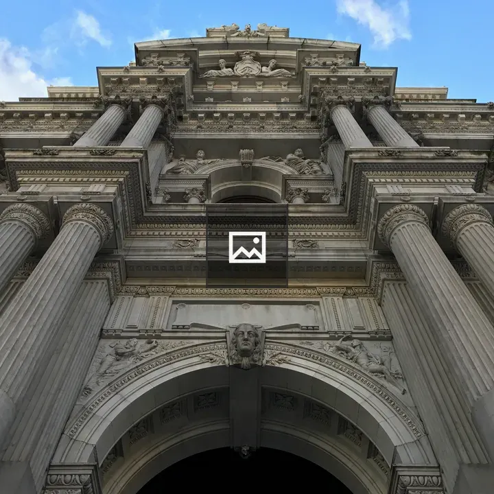 Old building in downtown Philadelphia