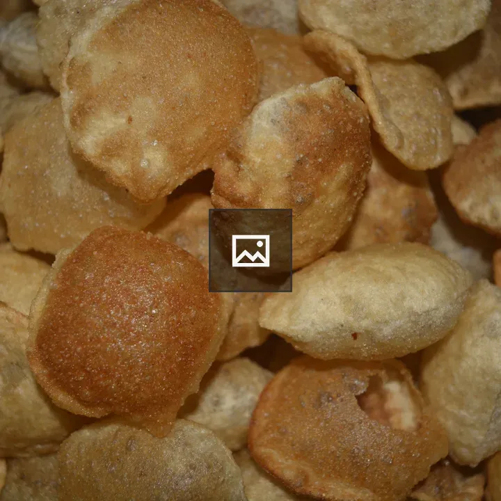 Plate of Pani Puris
