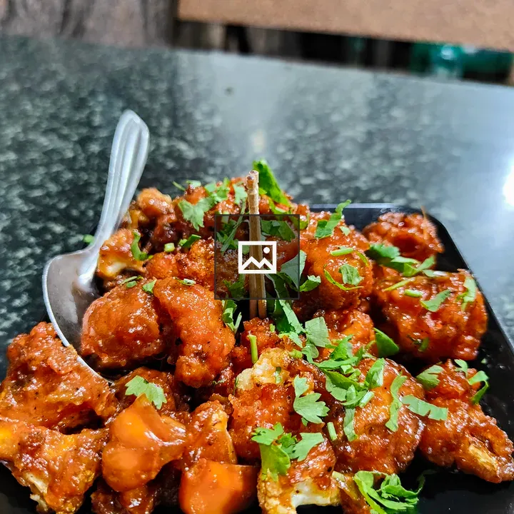 Close-up of Gobi Manchurian
