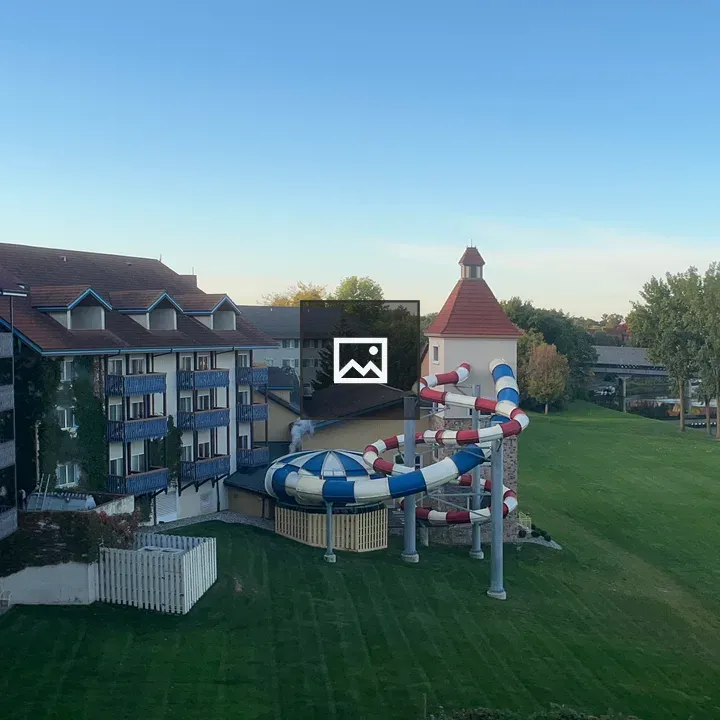 Hotel water slides