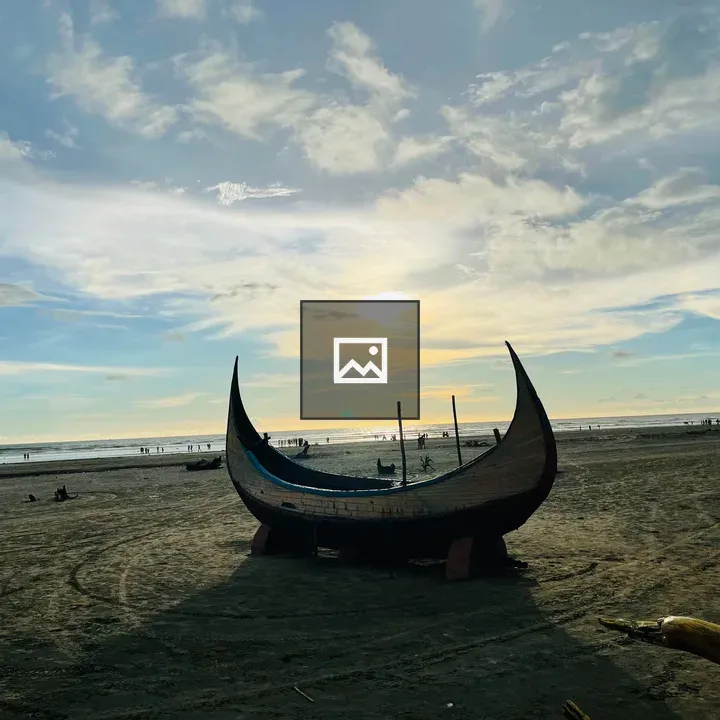 Fishing boat in Coxs Bazar