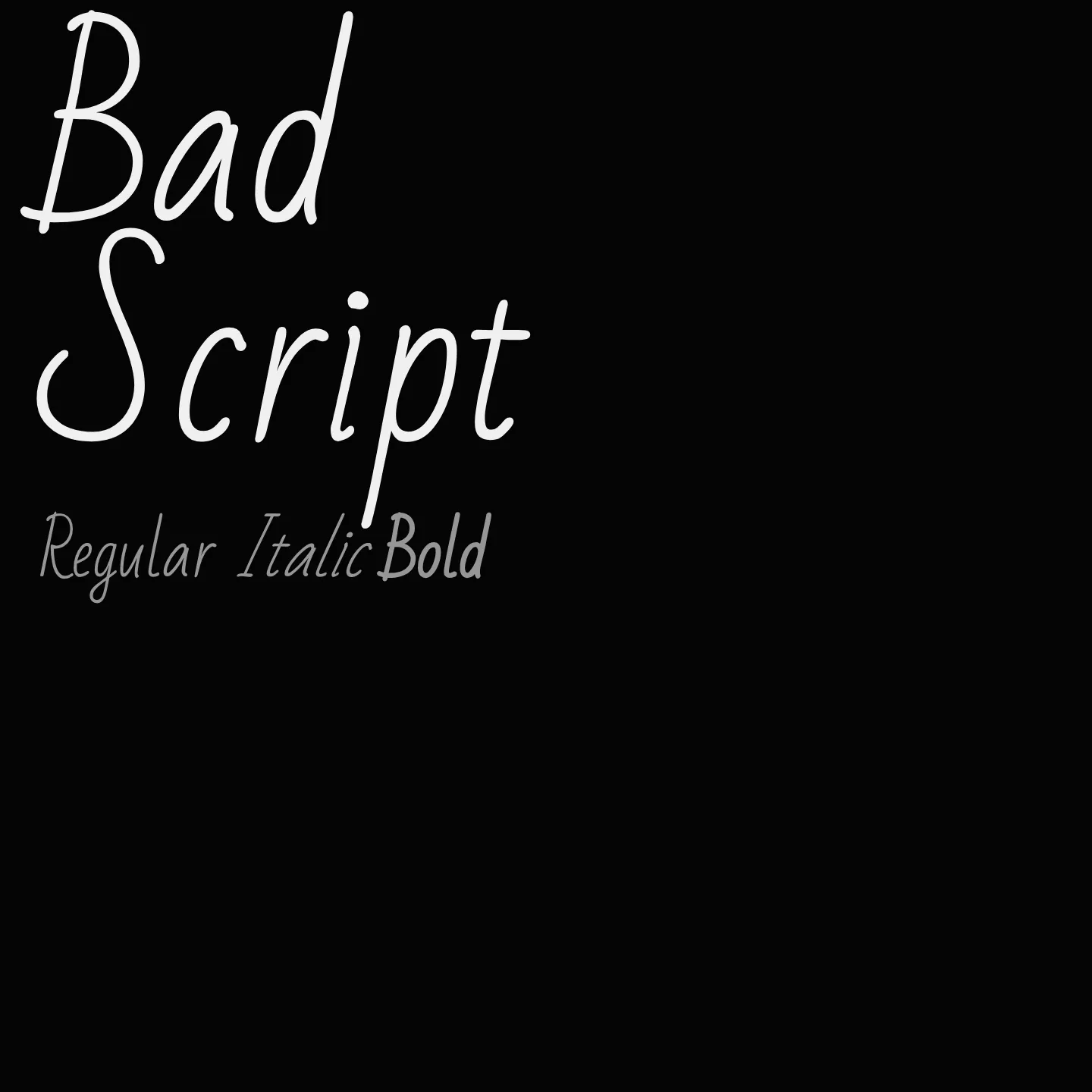 Bad Script