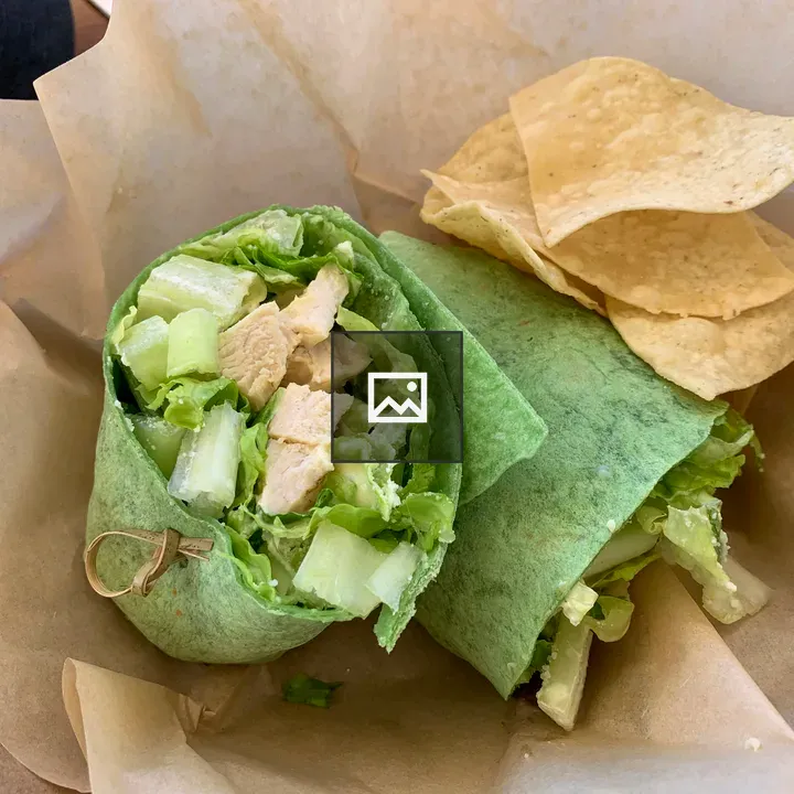 Chicken Caesar Salad Wrap