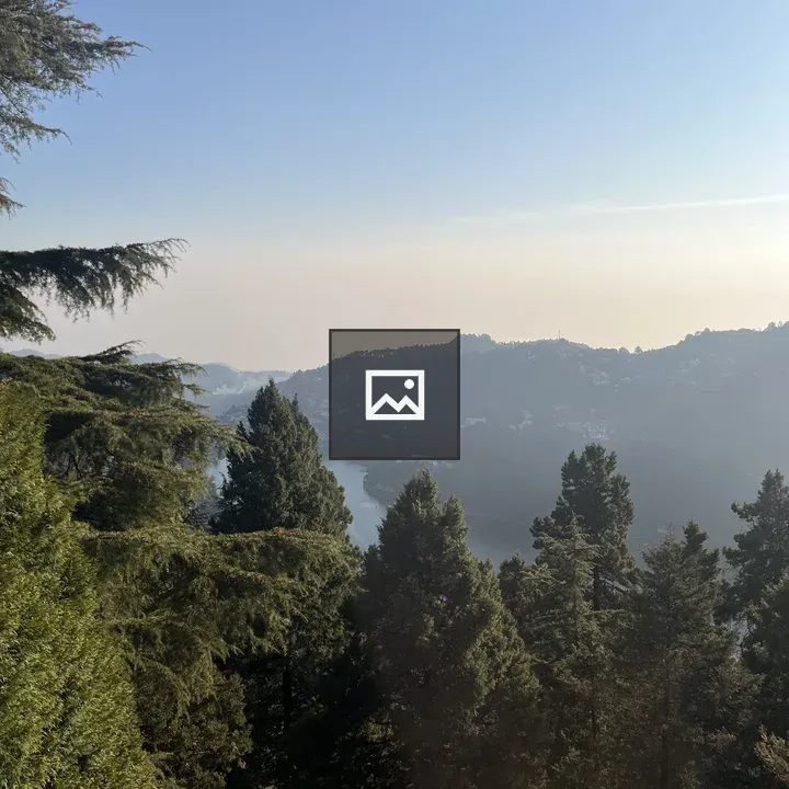 Lake in Mountainous Forest
