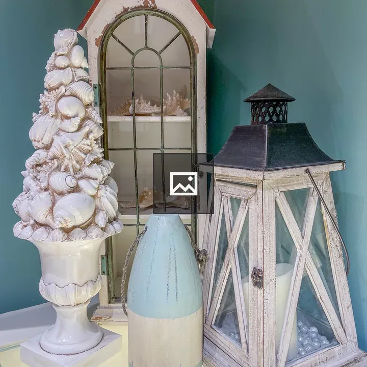 Beach themed decorations