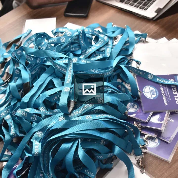 WordCamp Jinja 2022 Swag Lanyard