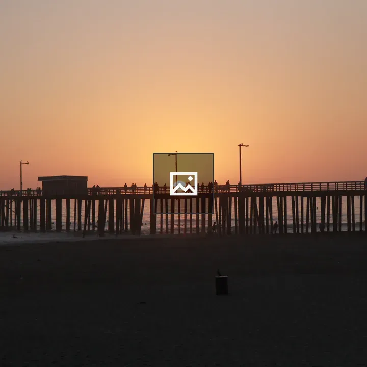 Pismo Pier at Sunset