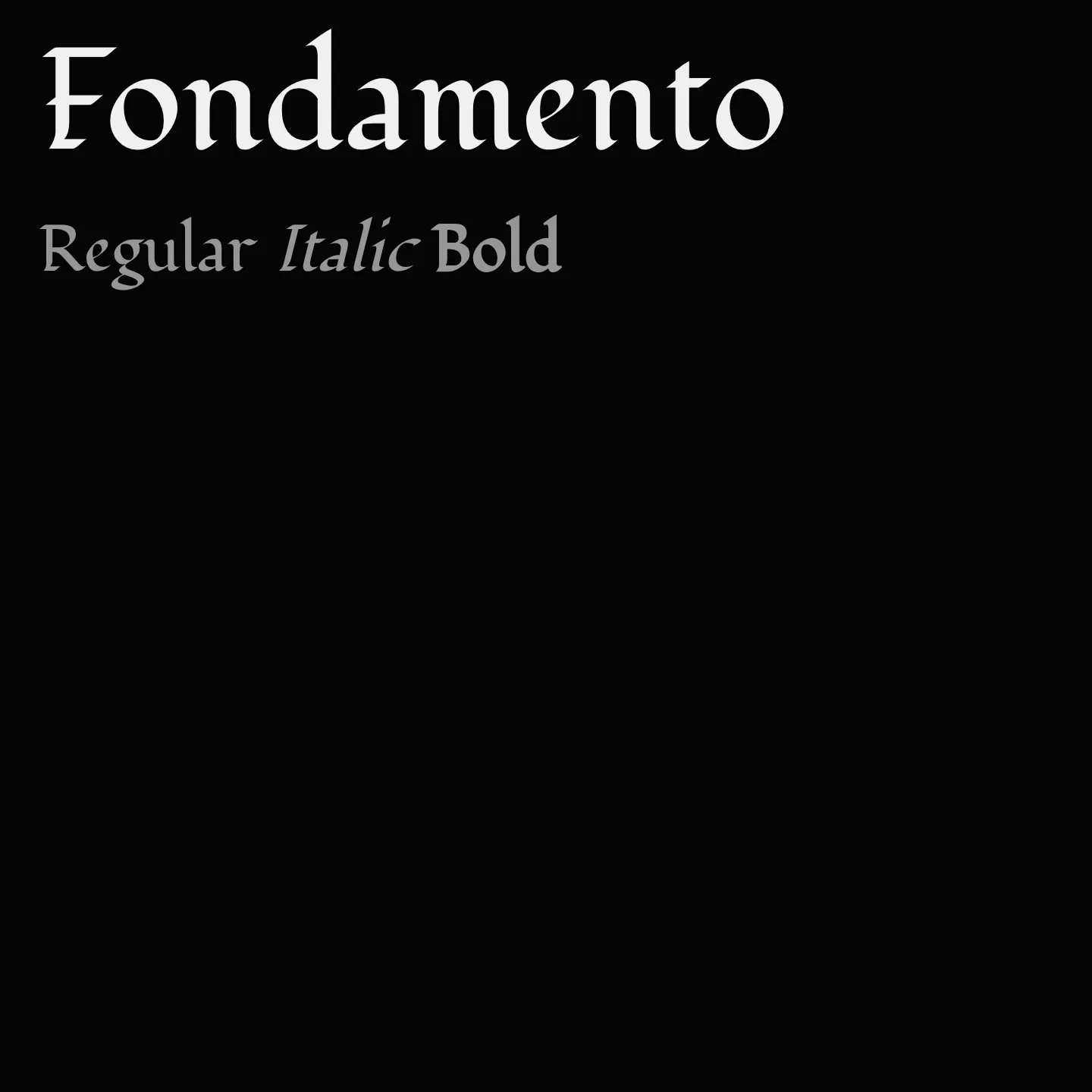 Fondamento
