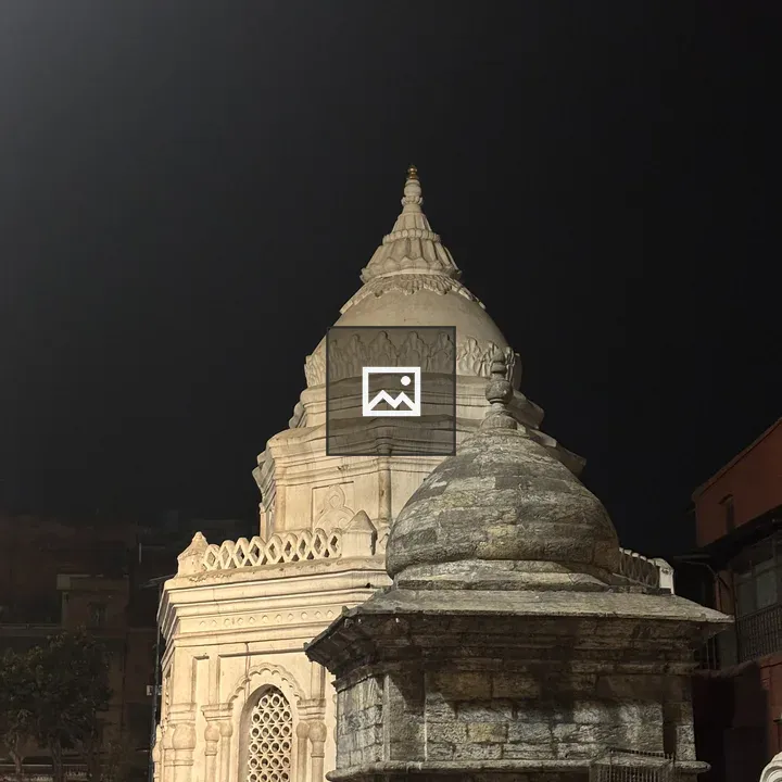 Temple Complex at Night