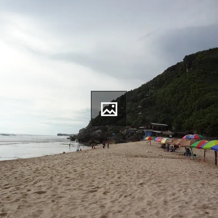 Beach in Gunungkidul, Yogyakarta
