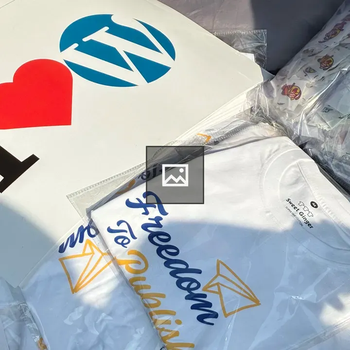 WordPress Swag Items Display