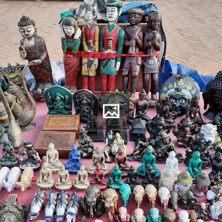 Buddha Figurines and Statues Display