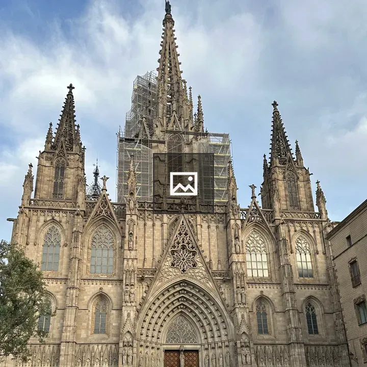 Barcelona Cathedral View