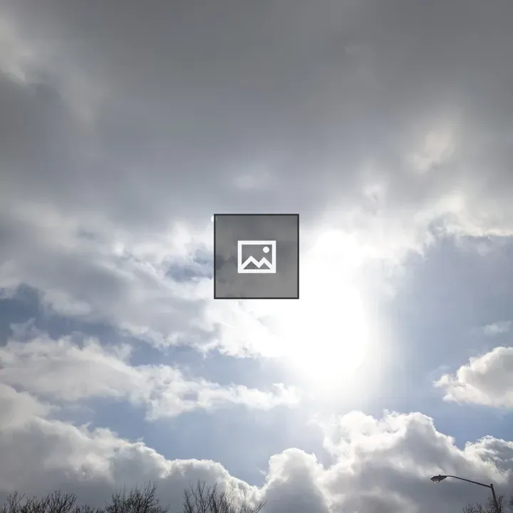 Sun through the clouds