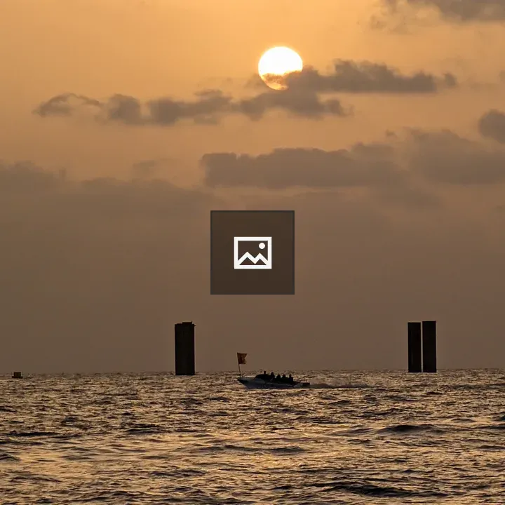 Sunset at Juhu Beach
