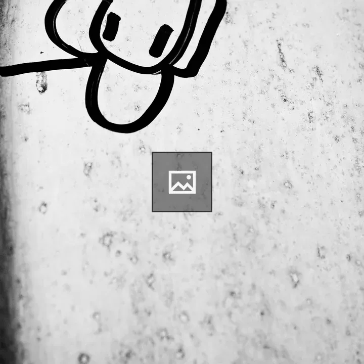 Cartoon Flower on Wall