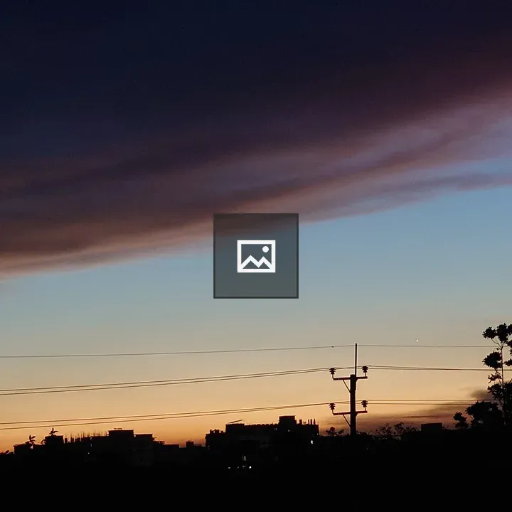 Twilight Urban Silhouette Scene