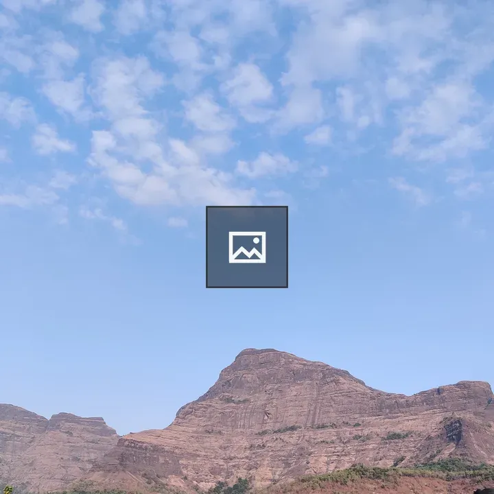 Sky and Mountain Range