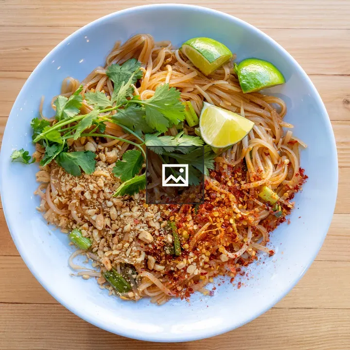 Pad Thai in a Bowl