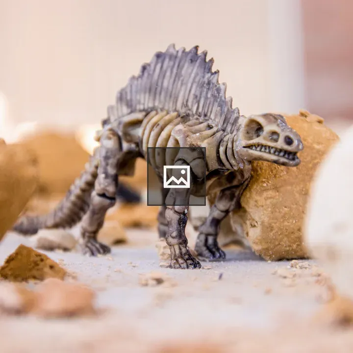 Small dino dig toy