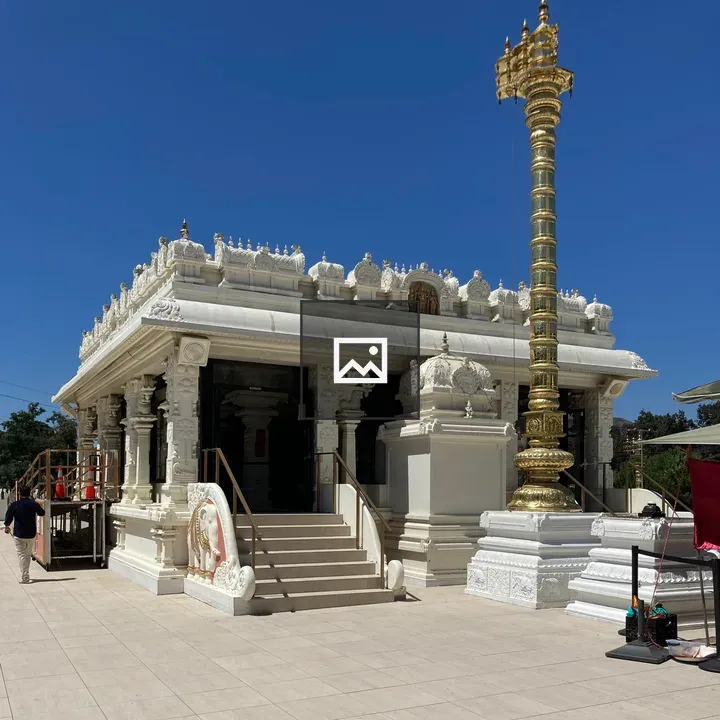 Temple in Malibu, California