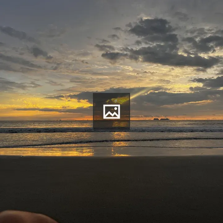 Sunset at Penca Beach