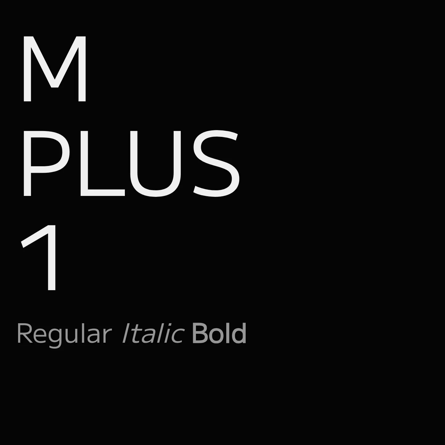 M PLUS 1