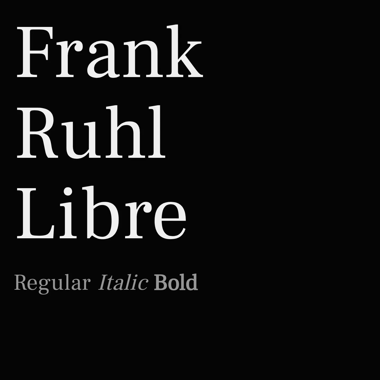 Frank Ruhl Libre
