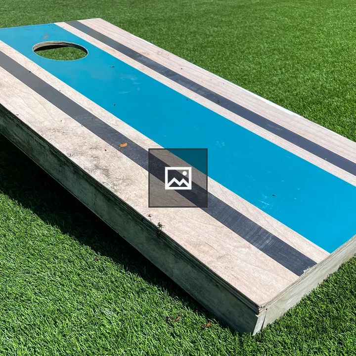 Cornhole board in San Diego