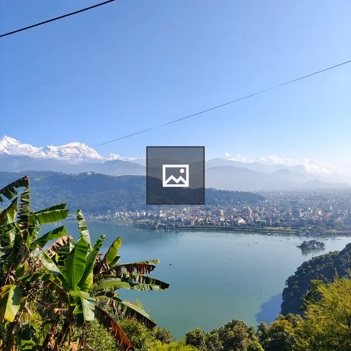 Fewa Lake Scenic View