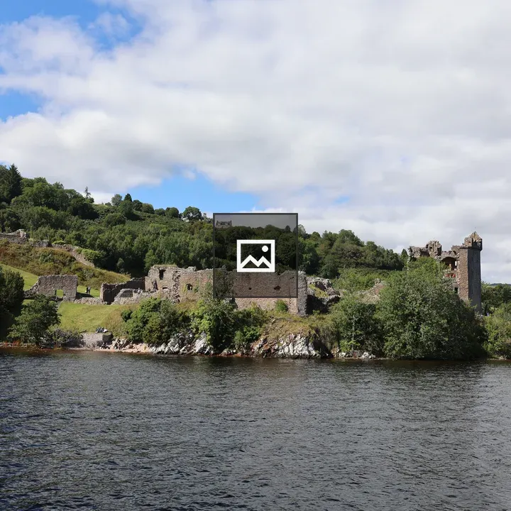 Urquhart Castle and Yacht