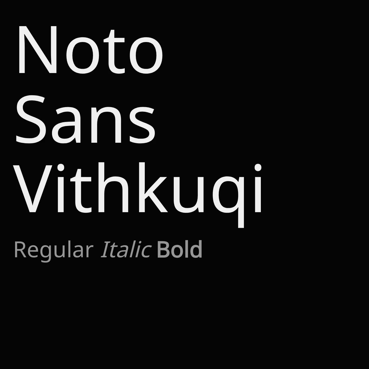 Noto Sans Vithkuqi