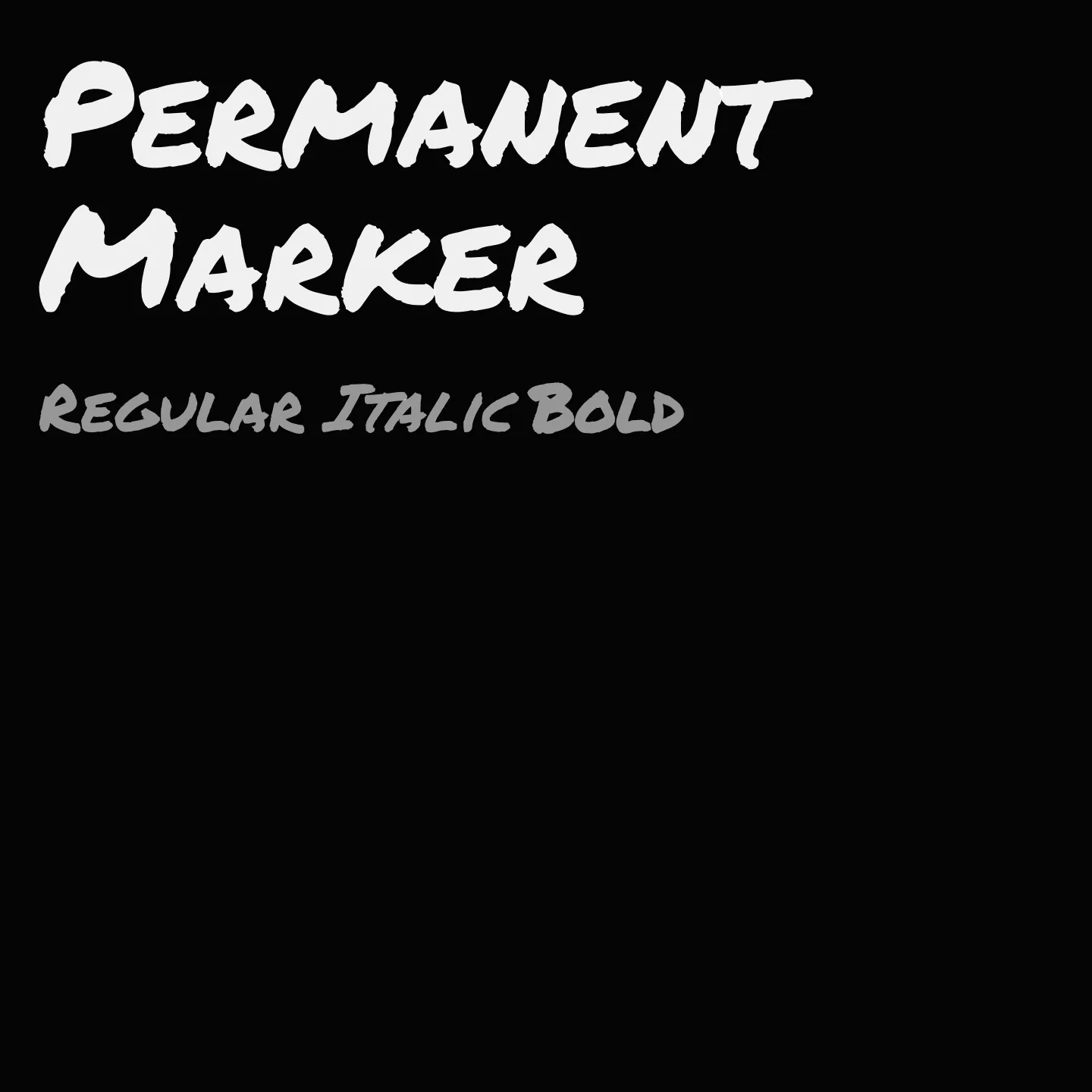 Permanent Marker