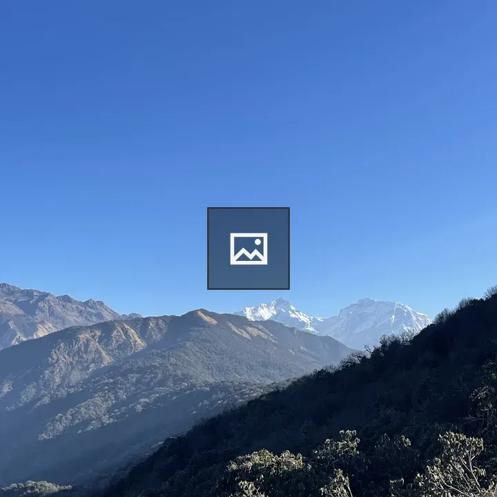 A scenic view of mountains
