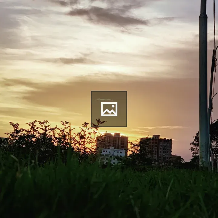 Sunny Sky at Dusk