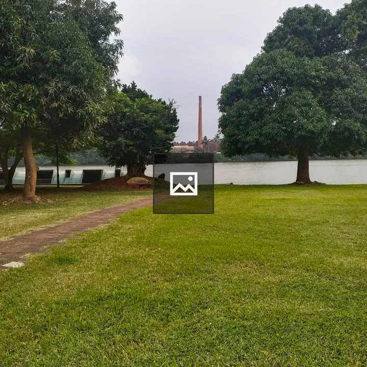 Grassy Area with Stone Path
