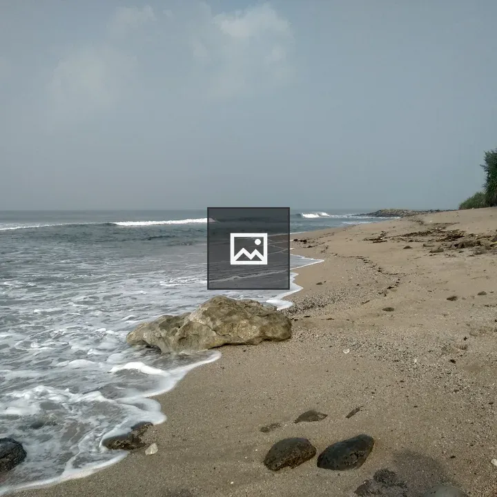 Beach on Saint Martin Island