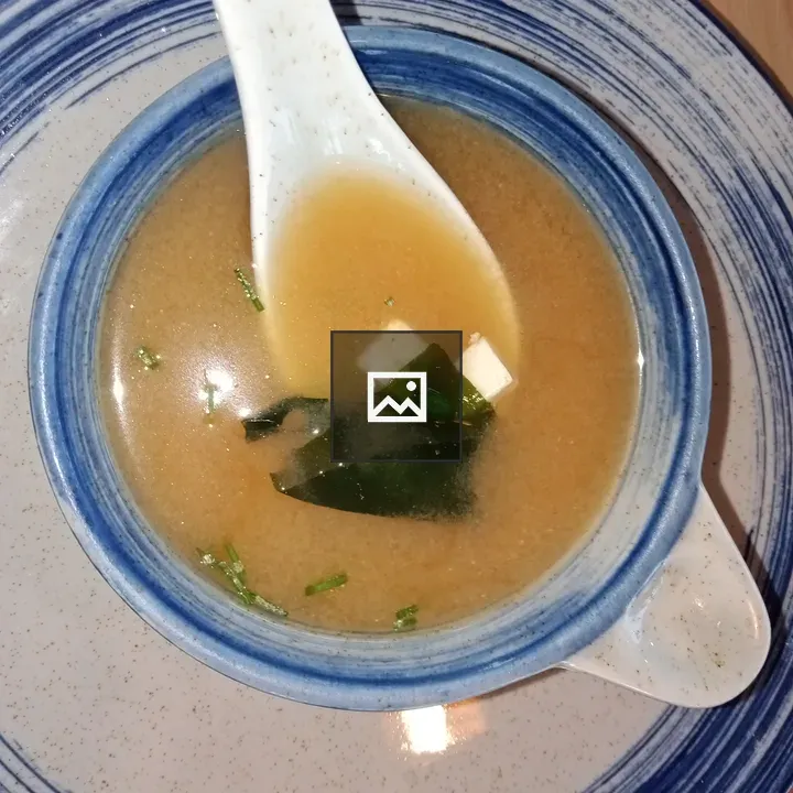 Miso Soup with Nori and Tofu