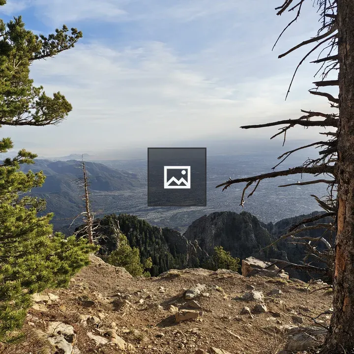 Rocky Mountain Overlook Landscape