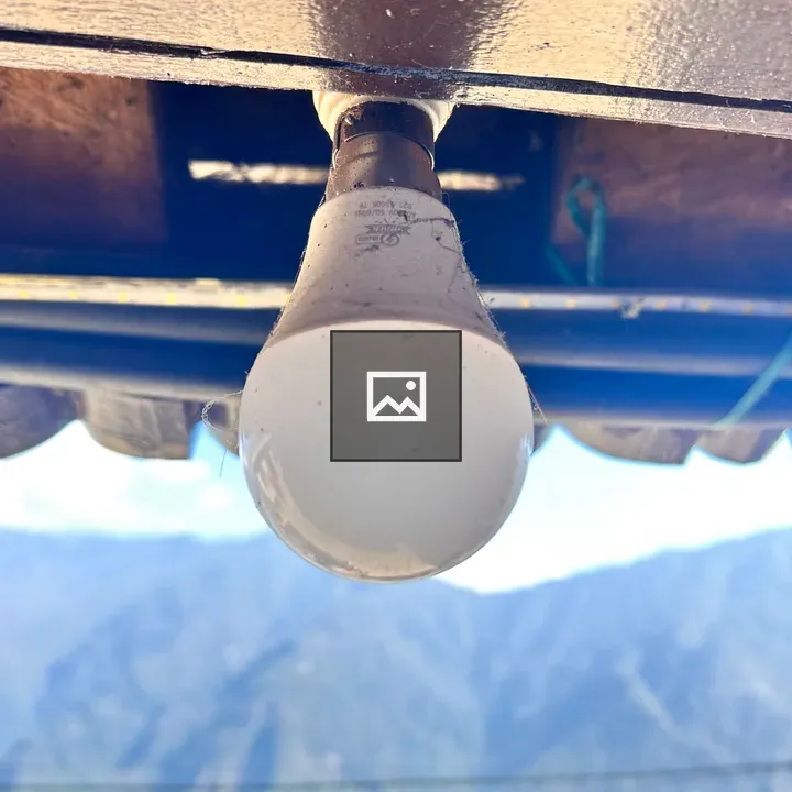 A light bulb