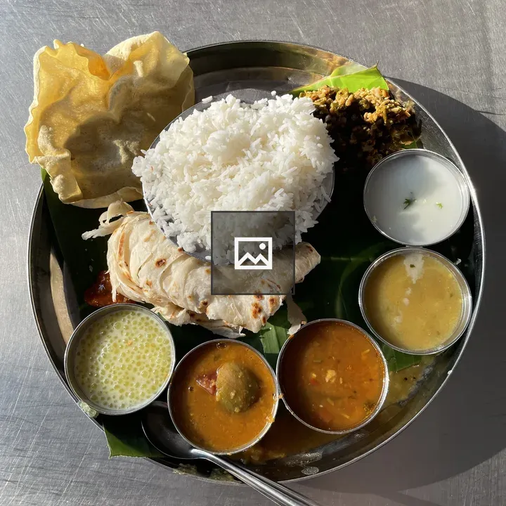 South Indian Thali Plate