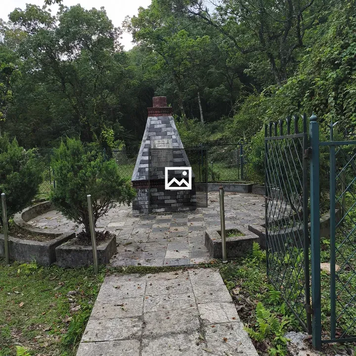 Stone Monument in Park